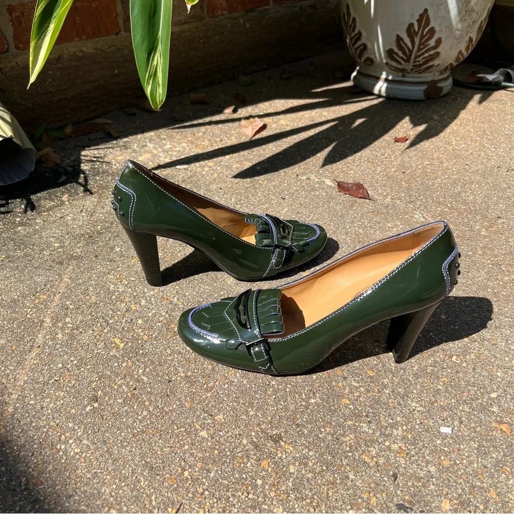 🔥Price Drop!🔥Patent Leather Tod’s Heels, never worn. - Picture 6 of 9